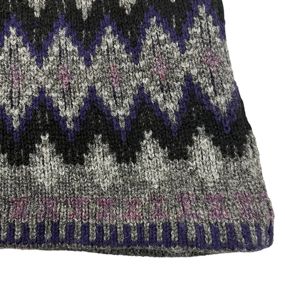 Lauren Ralph Lauren Women’s Lambswool Sweater Vest Shawl Collar Southwes… - Picture 9 of 15